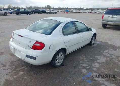 2004 Dodge Neon Sxt z USA, uszkodzony, nr VIN 1B3ES56C34D607573